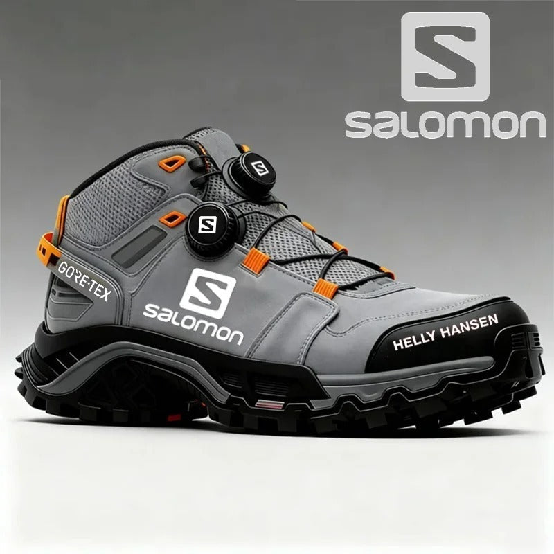Chaussures de travail Salomon imperméables et résistantes aux perforations pour hommeLaisser un avis client