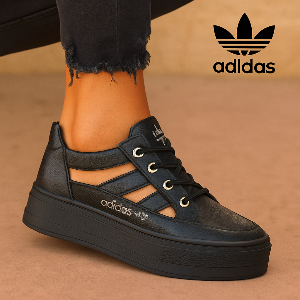 Damenschuhe mit Plateau-Sohle