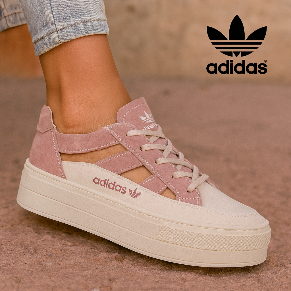 Damenschuhe mit Plateau-Sohle