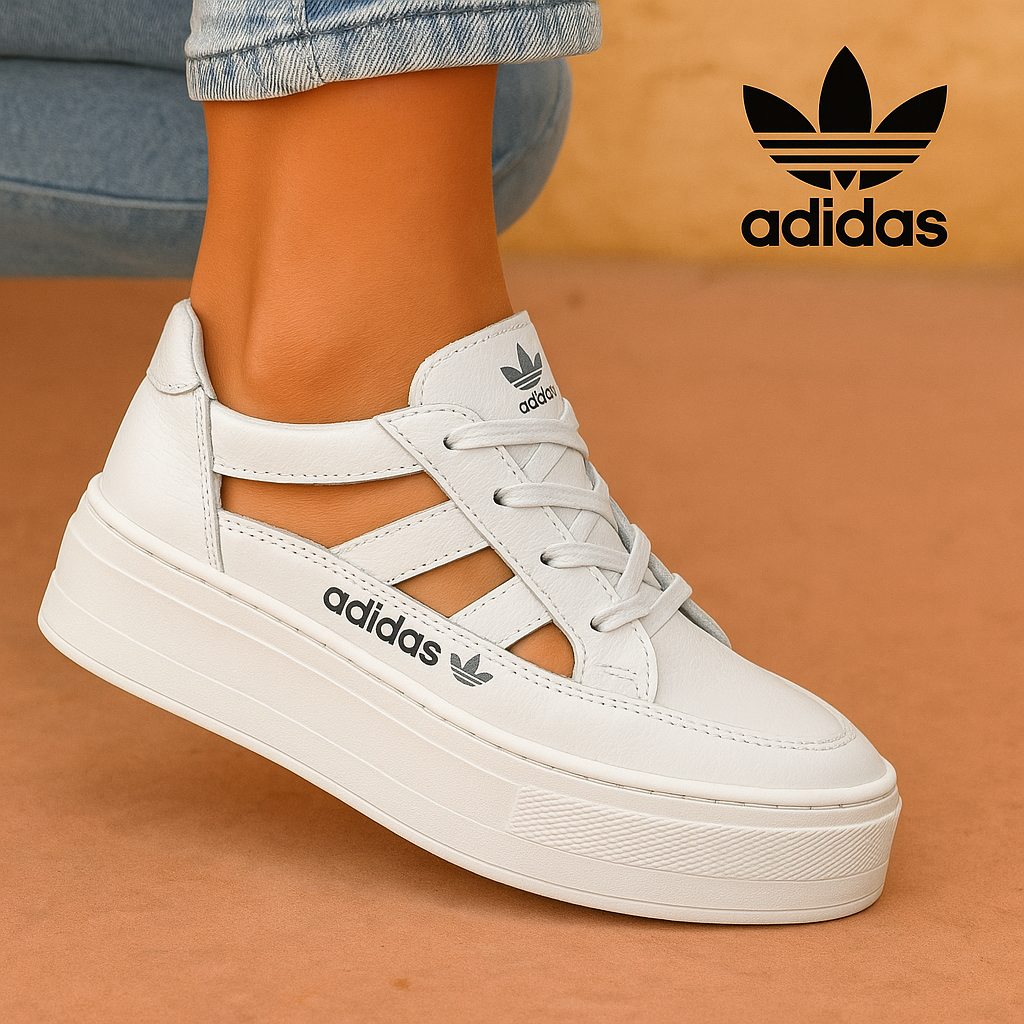 Damenschuhe mit Plateau-Sohle